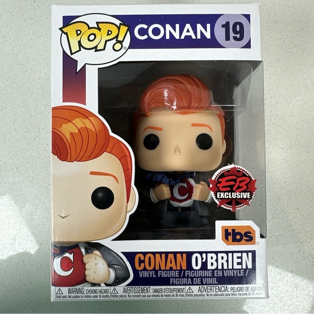 Funko Pop! Conan O’Brien #19 EB Games Exclusive Vinyl Figure